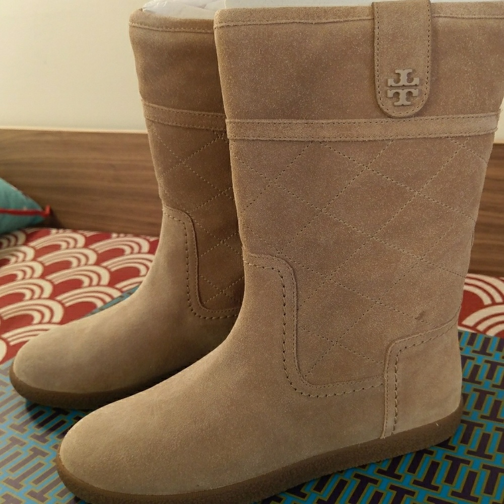 Tory Burch 'Alana' Shearling Boot sz7 (NIB)👢